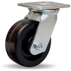 Centerline Dynamics Plate Casters Hamilton® Standard Cold Forged Swivel 5 x 2 Plastex Roller 900 Lb. Caster