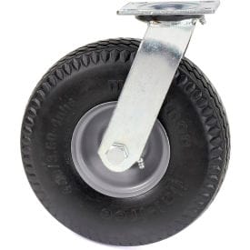 Centerline Dynamics Plate Casters Marathon 00302 Flat-Free 10" Swivel Caster