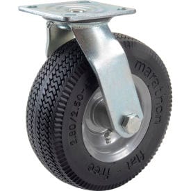 Centerline Dynamics Plate Casters Marathon 00316 8" Swivel Caster - Flat Free