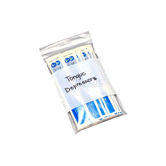 Centerline Dynamics Poly Bags Clear Line Seal Top Reclosable Bags W/ Write On Block, 5"W x 8"L, 4 Mil, Clear, 1000/Pack