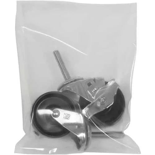 Centerline Dynamics Poly Bags Global Industrial™ Flat Poly Bags, 12"W x 18"L, 8 Mil, Clear, 250/Pack