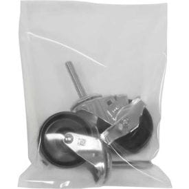 Centerline Dynamics Poly Bags Global Industrial™ Flat Poly Bags, 18"W x 24"L, 8 Mil, Clear, 100/Pack