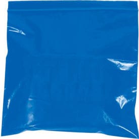 Centerline Dynamics Poly Bags Global Industrial™ Reclosable Poly Bags, 9"W x 12"L, 2 Mil, Blue, 1000/Pack