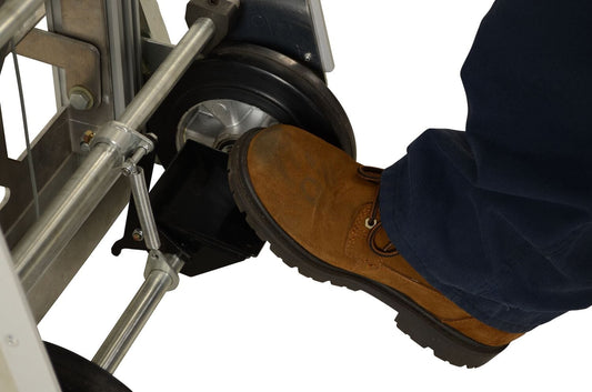 Centerline Dynamics Portable Load Lifters Vestil Aluminum Portable Load Lifter 32-7/16 In. x 12-1/8 In. x 44-15/16 In. 200 Lb. Capacity