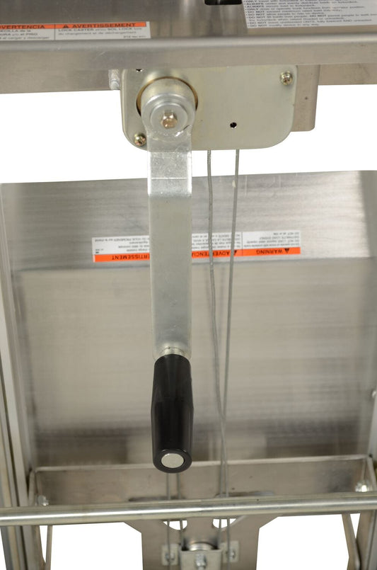 Centerline Dynamics Portable Load Lifters Vestil Aluminum Portable Load Lifter 32-7/16 In. x 12-1/8 In. x 44-15/16 In. 200 Lb. Capacity