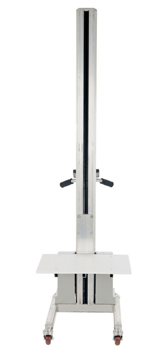 Centerline Dynamics Portable Load Lifters Vestil Aluminum Quick Lift DC Powered 72 In. Raised Height 125 Lb. Capacity