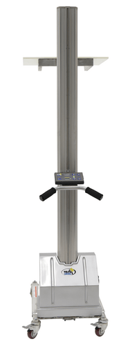 Centerline Dynamics Portable Load Lifters Vestil Aluminum Quick Lift DC Powered Lift 57 In. Raised Height 175 Lb. Capacity