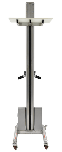 Centerline Dynamics Portable Load Lifters Vestil Aluminum Quick Lift DC Powered Lift 57 In. Raised Height 175 Lb. Capacity