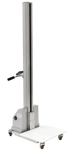 Centerline Dynamics Portable Load Lifters Vestil Aluminum Quick Lift DC Powered Lift 57 In. Raised Height 175 Lb. Capacity