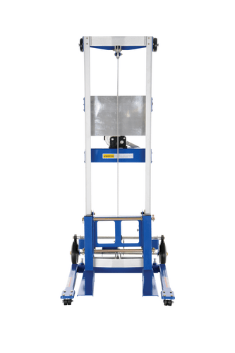 Centerline Dynamics Portable Load Lifters Vestil Aluminum/Steel Adjustable Straddle Manual Hand Winch Lift Trucks 500 Lb. Capacity