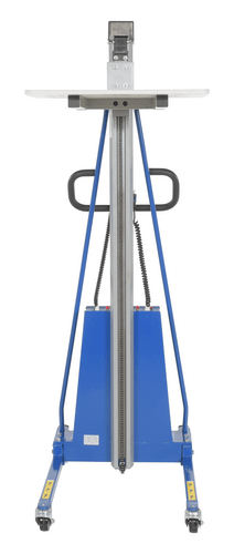 Centerline Dynamics Portable Load Lifters Vestil Steel DC Powered Work Positioner 35-1/2 In. x 23-5/8 In. x 79-1/2 In. 550 Lb. Capacity