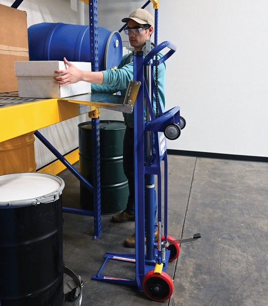 Centerline Dynamics Portable Load Lifters Vestil Steel Hydra Lift Cart 20 In. x 16-3/16 In. 750 Lb. Capacity