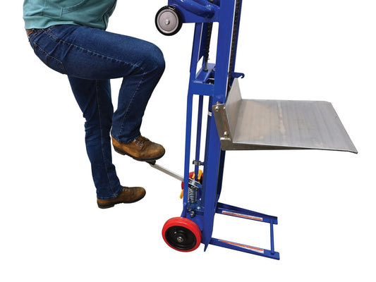 Centerline Dynamics Portable Load Lifters Vestil Steel Hydra Lift Cart 20 In. x 16-3/16 In. 750 Lb. Capacity