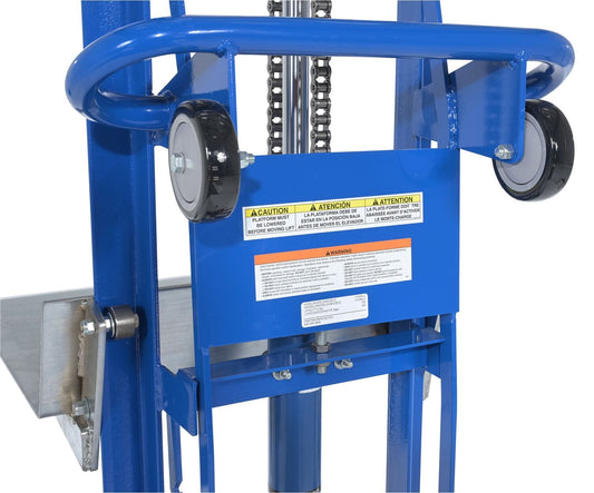 Centerline Dynamics Portable Load Lifters Vestil Steel Hydra Lift Cart 20 In. x 16-3/16 In. 750 Lb. Capacity