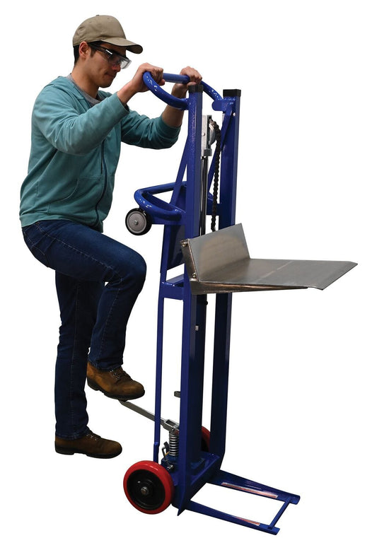 Centerline Dynamics Portable Load Lifters Vestil Steel Hydra Lift Cart 20 In. x 16-3/16 In. 750 Lb. Capacity