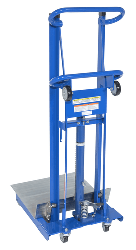Centerline Dynamics Portable Load Lifters Vestil Steel Hydra Lift Cart 35-5/16 In. x 61-13/16 In. 1000 Lb. Capacity