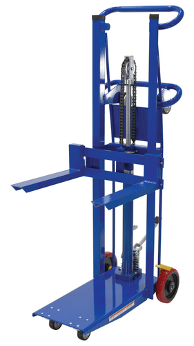 Centerline Dynamics Portable Load Lifters Vestil Steel Hydra Lift Cart with Forks 22 In. x 20 In. 750 Lb. Capacity