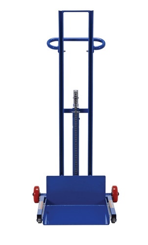 Centerline Dynamics Portable Load Lifters Vestil Steel Low Profile Lite Load Lift With Foot Pump and Fixed Wheels 20 In. x 20 In. Platform 400 Lb. Capacity