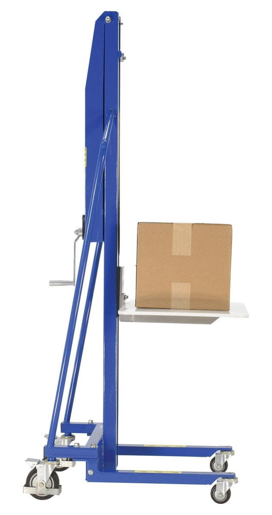 Centerline Dynamics Portable Load Lifters Vestil Steel Manual Work Positioner 33 In. x 23-3/4 In. x 72 In. 220 Lb. Capacity