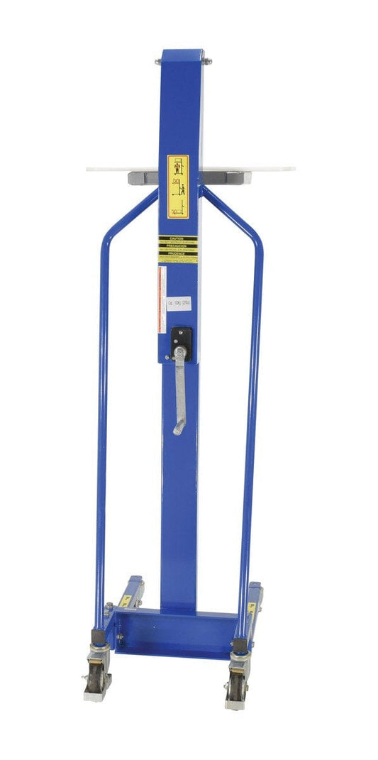 Centerline Dynamics Portable Load Lifters Vestil Steel Manual Work Positioner 33 In. x 23-3/4 In. x 72 In. 220 Lb. Capacity