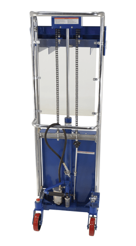 Centerline Dynamics Portable Load Lifters Vestil Steel Portable Air Foot Pump Hetti-Lift 41 In. x 69 In. 880 Lb. Capacity