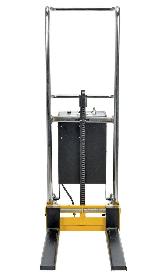 Centerline Dynamics Portable Load Lifters Vestil Steel Portable DC Powered Hefti-Lift 37 In. x 69 In. 880 Lb. Capacity