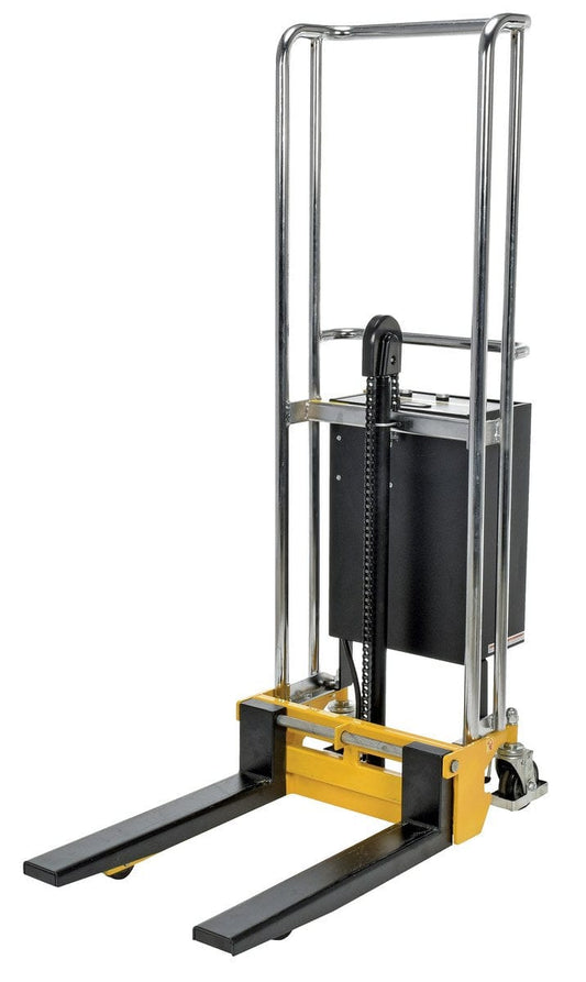 Centerline Dynamics Portable Load Lifters Vestil Steel Portable DC Powered Hefti-Lift 37 In. x 69 In. 880 Lb. Capacity