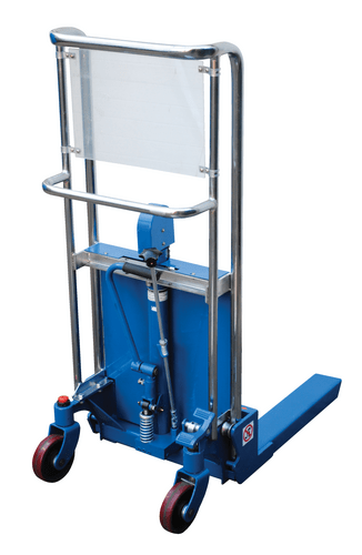 Centerline Dynamics Portable Load Lifters Vestil Steel Portable Foot Pump Hefti-Lift 41 In. x 54 In. 880 Lb. Capacity