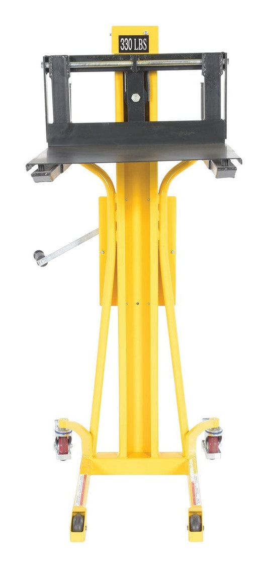 Centerline Dynamics Portable Load Lifters Vestil Steel Portable Hand Winch Lifter 330 Lb. Capacity