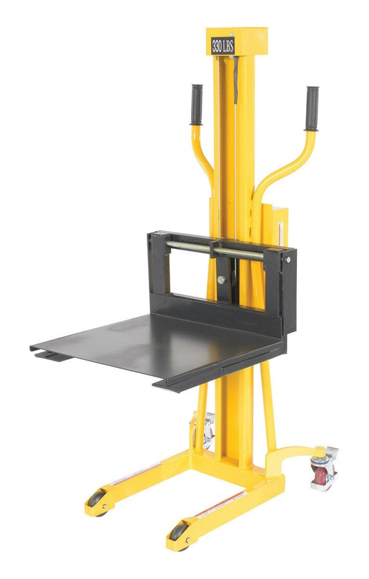 Centerline Dynamics Portable Load Lifters Vestil Steel Portable Hand Winch Lifter 330 Lb. Capacity
