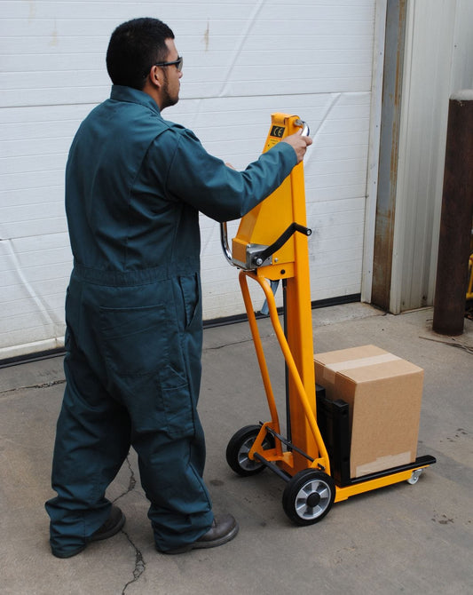 Centerline Dynamics Portable Load Lifters Vestil Steel Portable Mini Stacker 260 Lb. Capacity