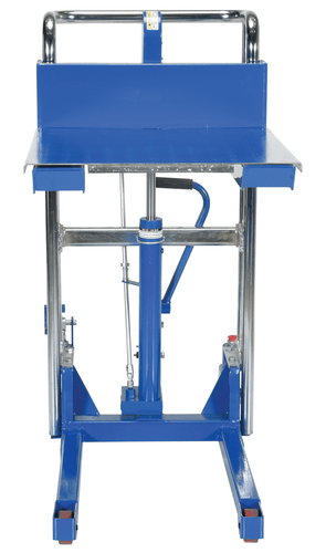 Centerline Dynamics Portable Load Lifters Vestil Steel Portable Welded Hydraulic Hefti-Lift 880 Lb. Capacity