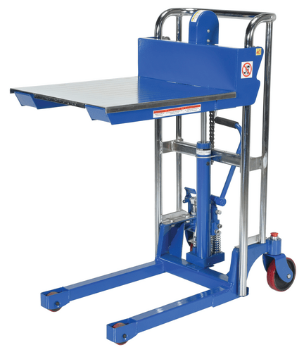 Centerline Dynamics Portable Load Lifters Vestil Steel Portable Welded Hydraulic Hefti-Lift 880 Lb. Capacity