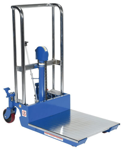 Centerline Dynamics Portable Load Lifters Vestil Steel Portable Welded Hydraulic Hefti-Lift 880 Lb. Capacity