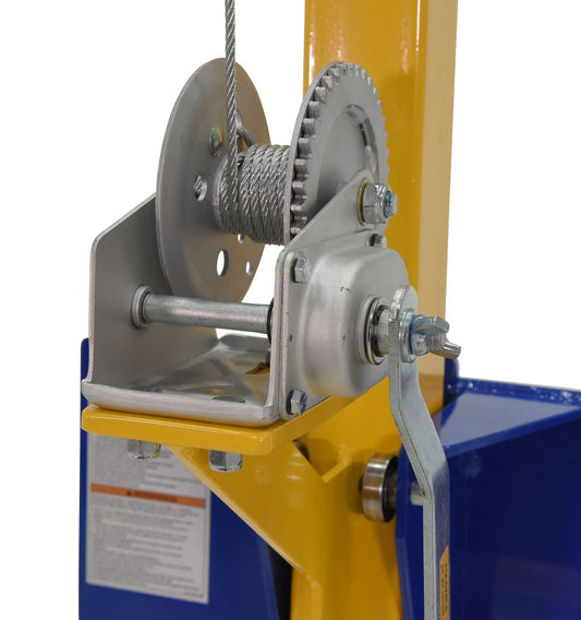 Centerline Dynamics Portable Load Lifters Vestil Steel Portable Work Site Lift 500 Lb. Capacity