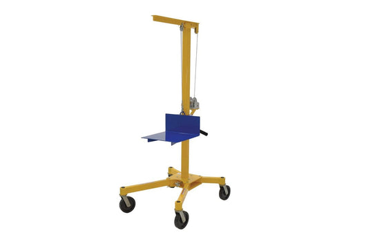 Centerline Dynamics Portable Load Lifters Vestil Steel Portable Work Site Lift 500 Lb. Capacity