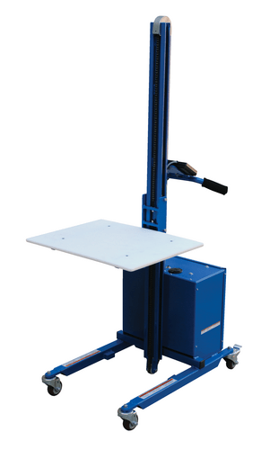 Centerline Dynamics Portable Load Lifters Vestil Steel Quick Lift DC Powered 57 In. Raised Height 175 Lb. Capacity