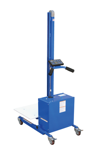 Centerline Dynamics Portable Load Lifters Vestil Steel Quick Lift DC Powered 57 In. Raised Height 175 Lb. Capacity