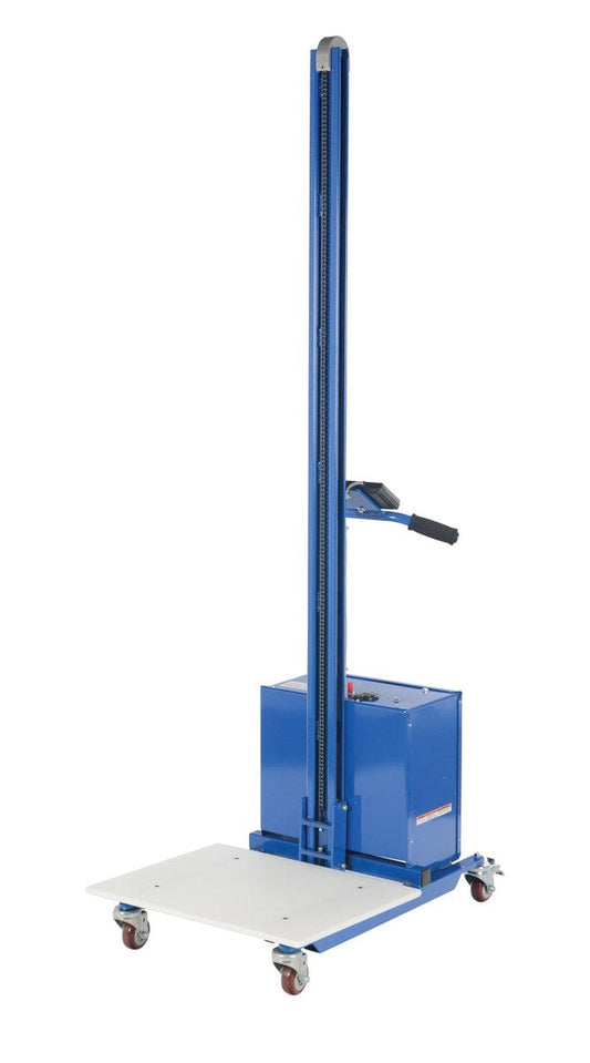 Centerline Dynamics Portable Load Lifters Vestil Steel Quick Lift DC Powered 72 In. Raised Height 125 Lb. Capacity