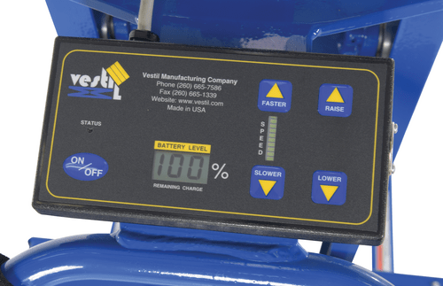 Centerline Dynamics Portable Load Lifters Vestil Steel Quick Lift DC Powered Keg Lift 57 In. Raised Height 400 Lb. Capacity