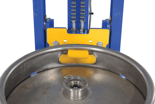 Centerline Dynamics Portable Load Lifters Vestil Steel Quick Lift DC Powered Keg Lift 57 In. Raised Height 400 Lb. Capacity