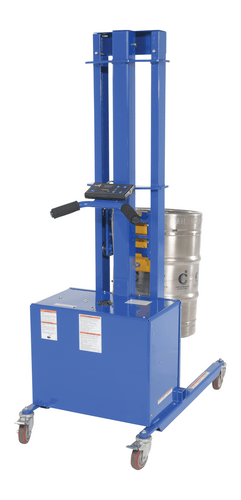 Centerline Dynamics Portable Load Lifters Vestil Steel Quick Lift DC Powered Keg Lift 57 In. Raised Height 400 Lb. Capacity