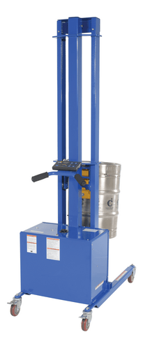 Centerline Dynamics Portable Load Lifters Vestil Steel Quick Lift DC Powered Keg Lift 72 In. Raised Height 400 Lb. Capacity