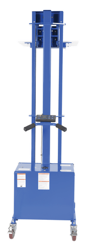 Centerline Dynamics Portable Load Lifters Vestil Steel Quick Lift DC Powered Lift 72 In. Raised Height 400 Lb. Capacity