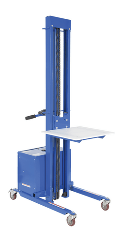 Centerline Dynamics Portable Load Lifters Vestil Steel Quick Lift DC Powered Lift 72 In. Raised Height 400 Lb. Capacity