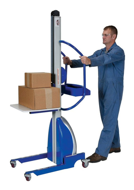Centerline Dynamics Portable Load Lifters Vestil Steel Versatile Quick Lift DC Powered 36-7/16 In. x 20-3/8 In. x 76 In. 330 Lb. Capacity