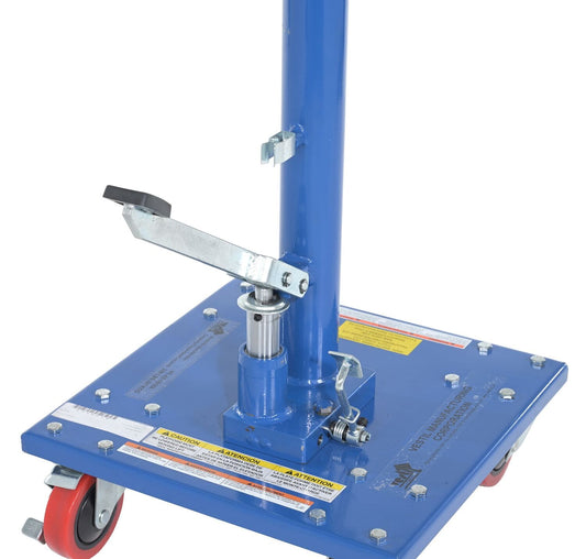 Centerline Dynamics Post Tables Vestil Steel 18" Round Top Hydraulic Post Table 200 Lb. Capacity