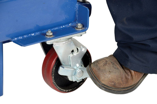 Centerline Dynamics Post Tables Vestil Steel Ergonomic Manual Die Table 24 In. x 30 In. Chrome Platform 2000 Lb. Capacity