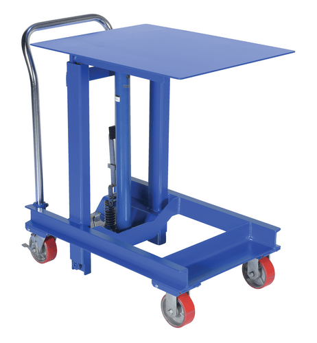 Centerline Dynamics Post Tables Vestil Steel Ergonomic Manual Die Table 24 In. x 30 In. Platform 2000 Lb. Capacity