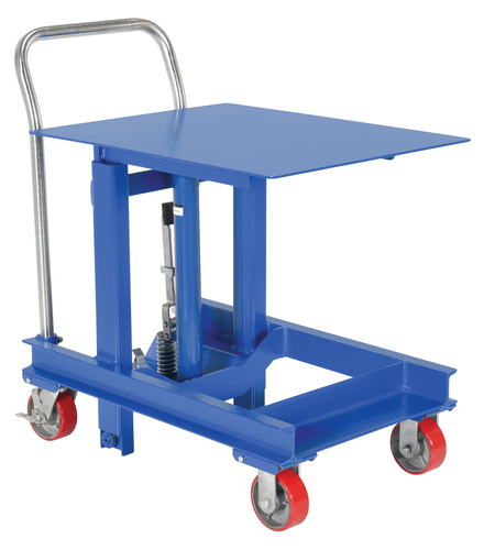 Centerline Dynamics Post Tables Vestil Steel Ergonomic Manual Die Table 24 In. x 30 In. Platform 2000 Lb. Capacity